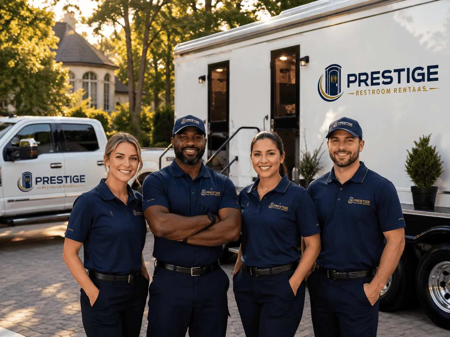Trusted Luxury Portable Restrooms company in Harris, MN